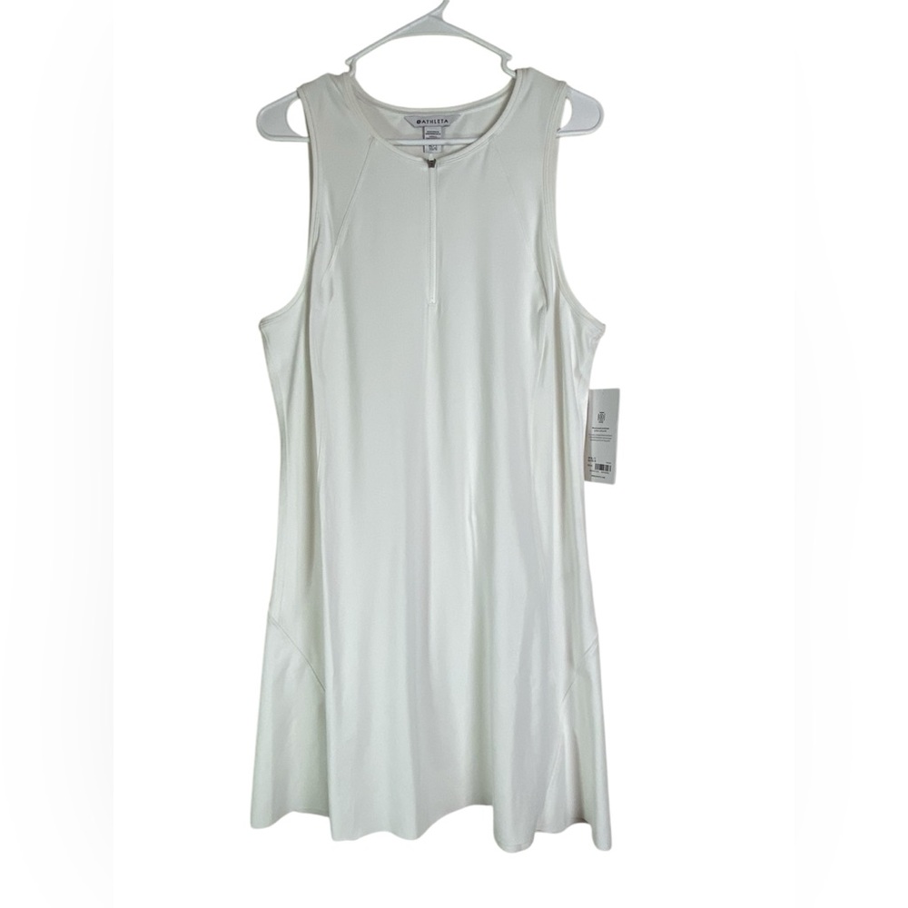 Athleta White Sleeveless Mini Dress SizeXL